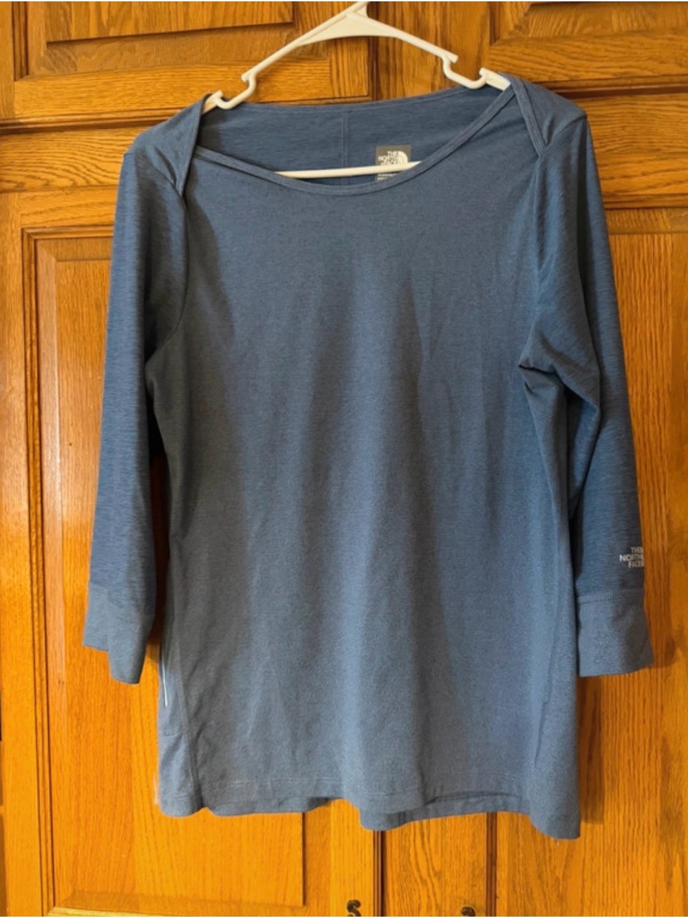 The North Face Women's Slate Blue Long Sleeve Tee